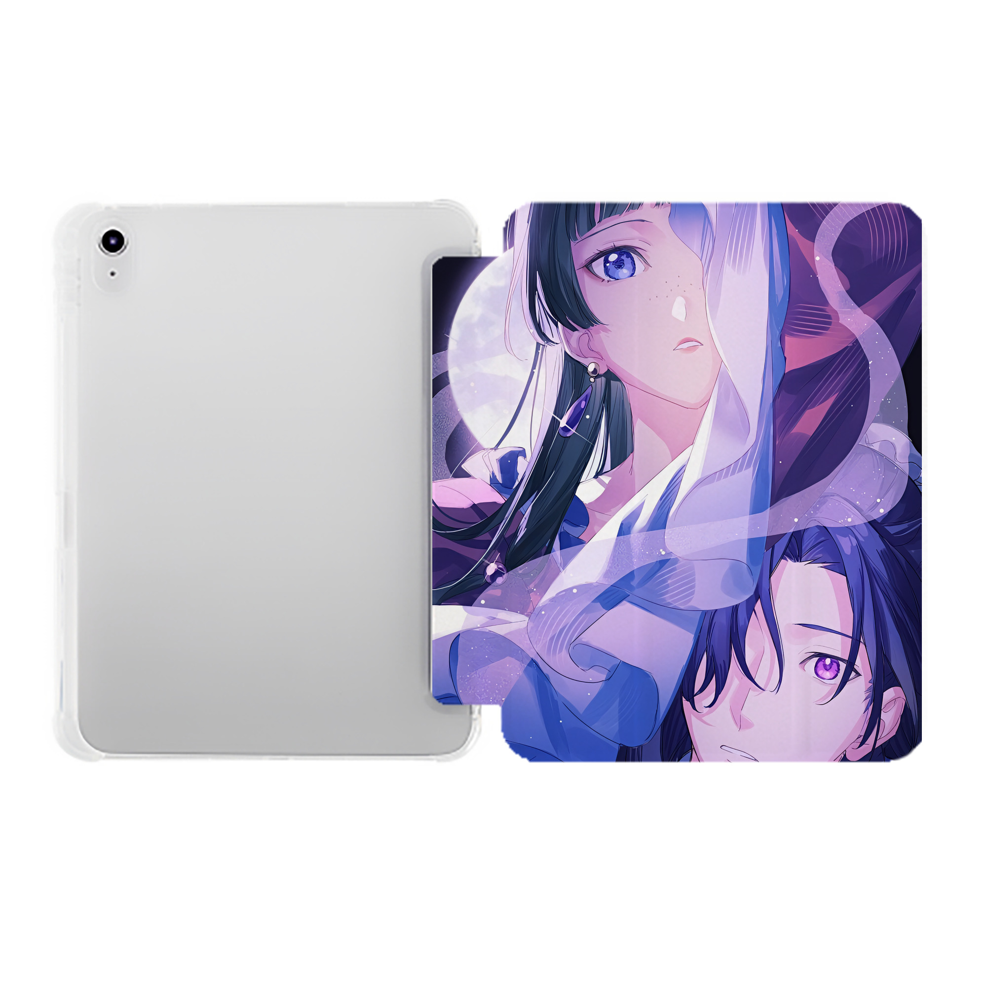 （画像用） 薬屋のひとりごと The Apothecary Diaries IPad ケース ペン収納付き 三つ折りスタンド PUレザー×シリコン 対応機種9.5/10.5/10.9インチ
